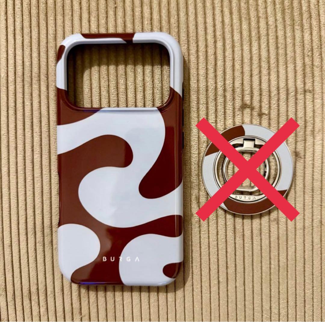 BURGA iPhone17proケース＋マグネティックリングホルダー - メルカリ
