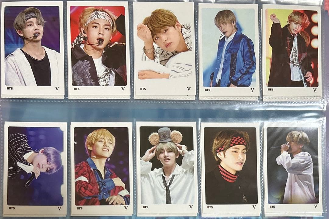 bts BTS テテ V メッセージカード トレカ 97枚セット おまけつき