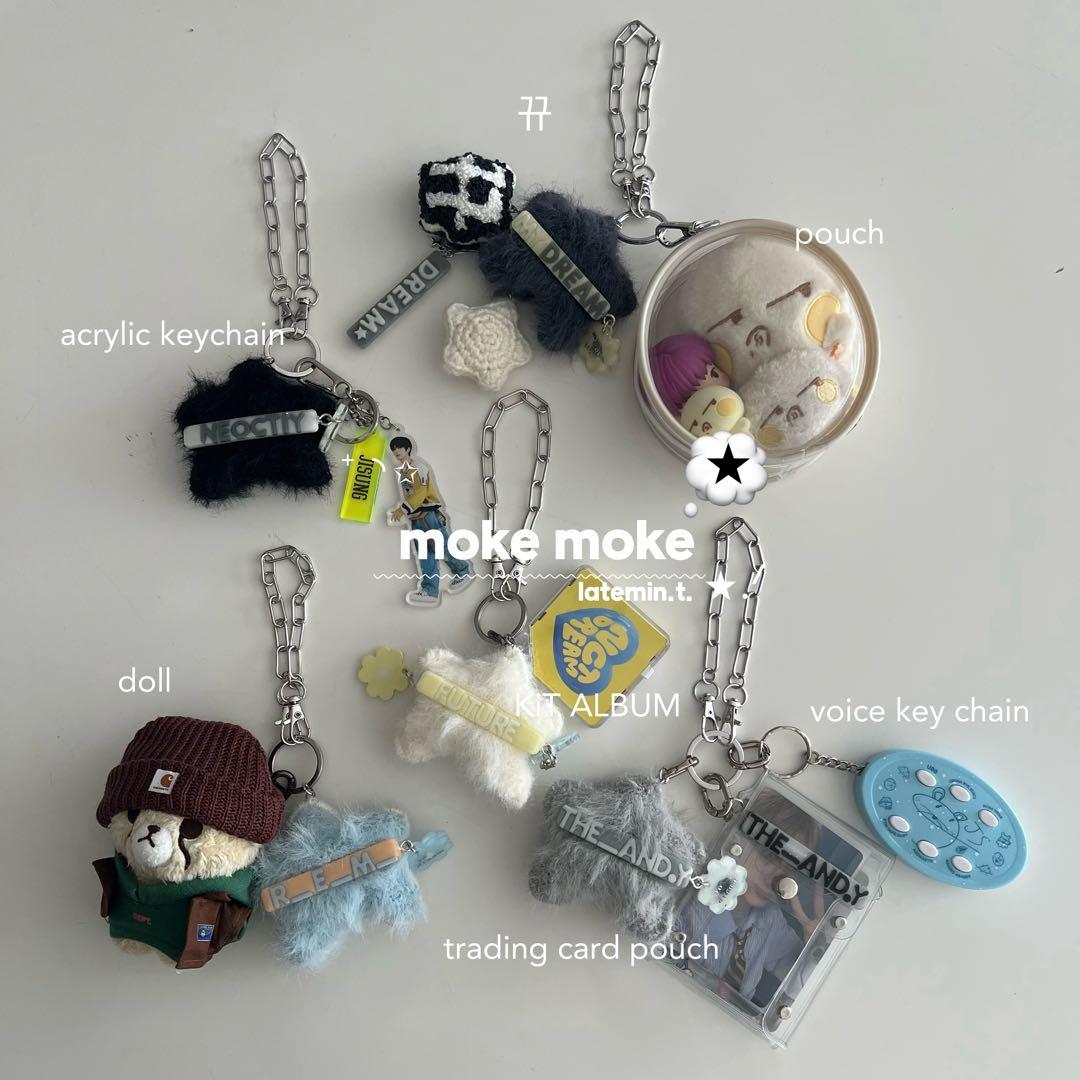 ハンドメイド　キーホルダー　名前入れ　オーダー　nctdream チソン