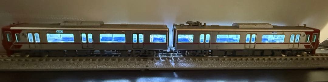 グリーンマックス31681名鉄9100系（動力なし）室内灯入り