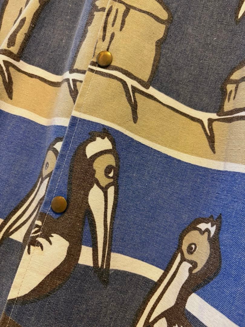 希少 90s】 ミシガンラグ マウンテンパーカー 青 ペリカン USA製