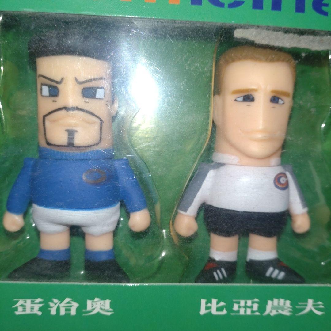 激レア】サッカーソフビフィギュア11体+ボール セット