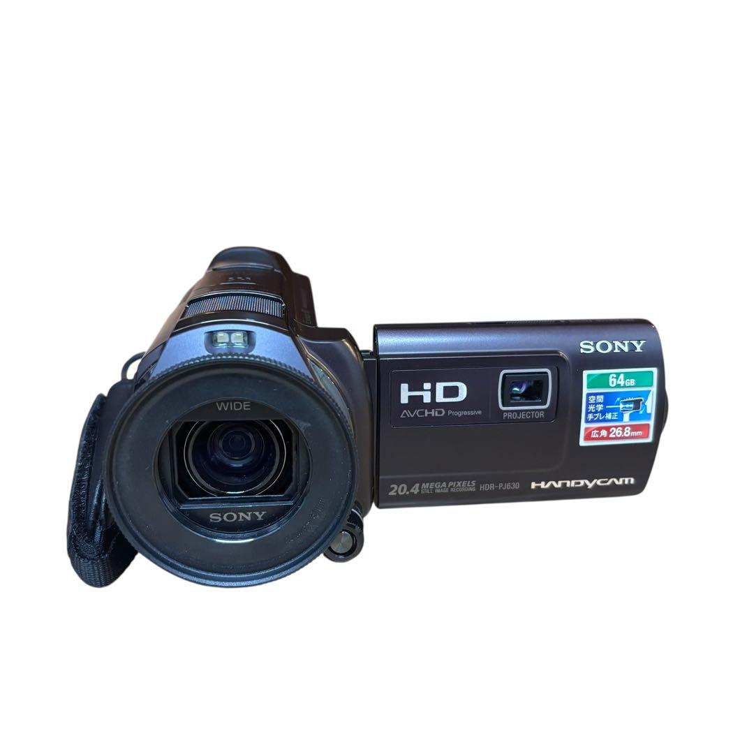 SONY 】HDR-PJ630J ビデオカメラ 本体 美品 動作確認済 - メルカリ
