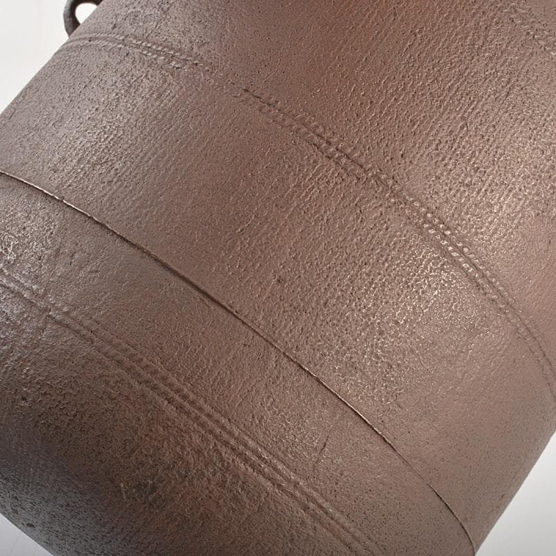 茶道具 釜師 畠春斎作 立俵釜 鉄釜 共箱 M 6614C - メルカリ