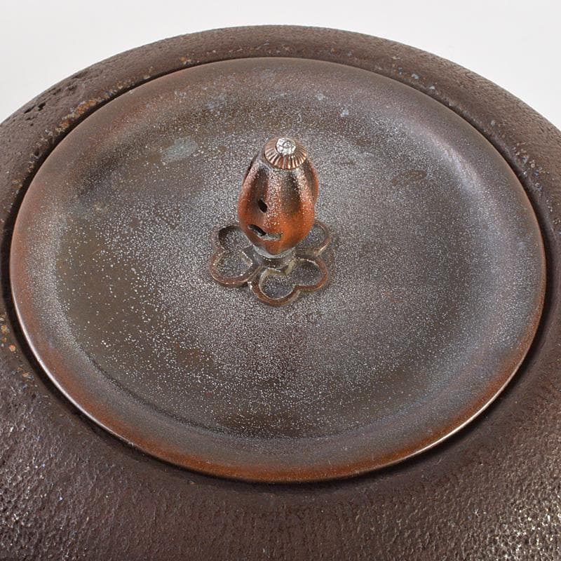 茶道具 釜師 畠春斎作 立俵釜 鉄釜 共箱 M 6614C - メルカリ