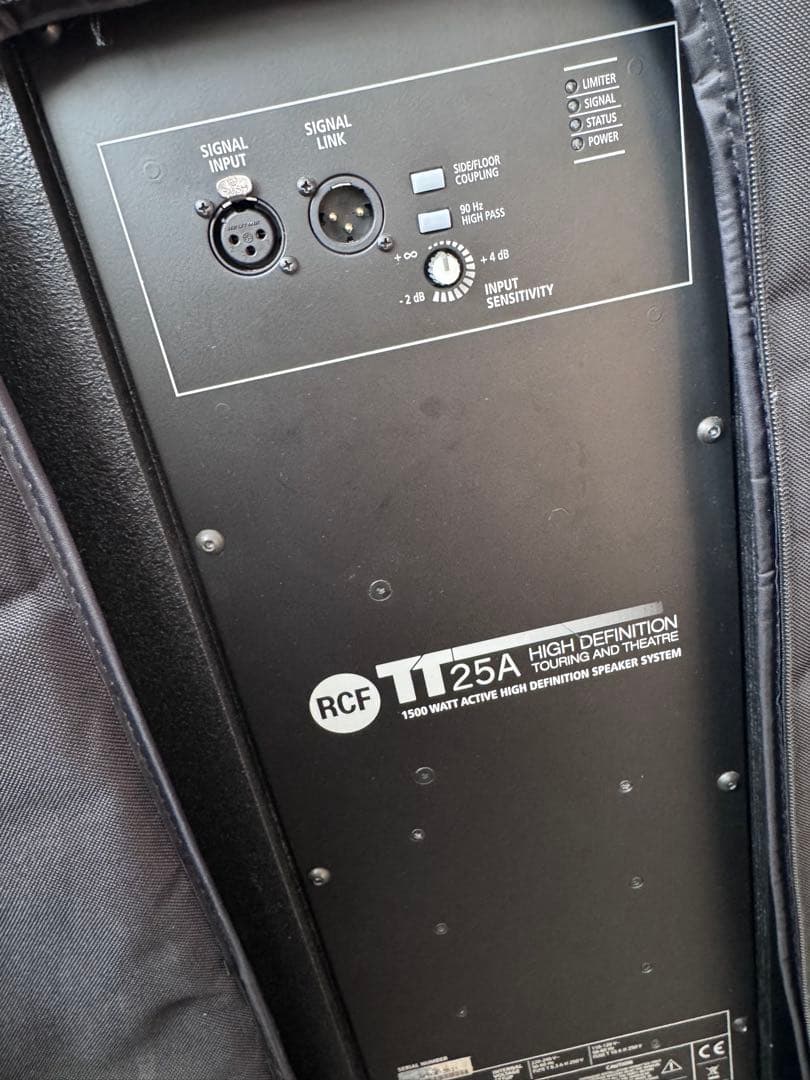 高出力！ RCF TT25A 15インチパワードスピーカー - メルカリ