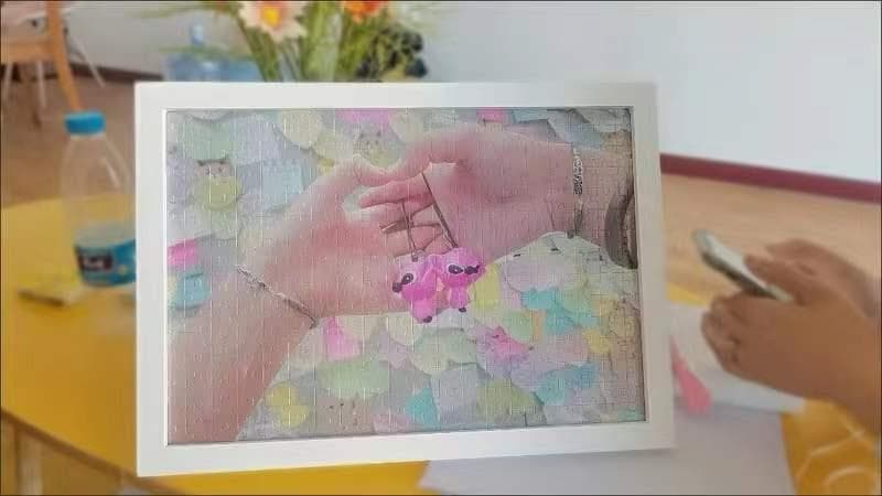 オーダーメイドパズル520ピース　木製パズルフレーム付き