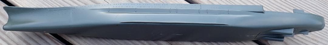 【超希少・未組立】クラウンモデル 1/550 航空母艦 信濃 煙出装置付 当時物