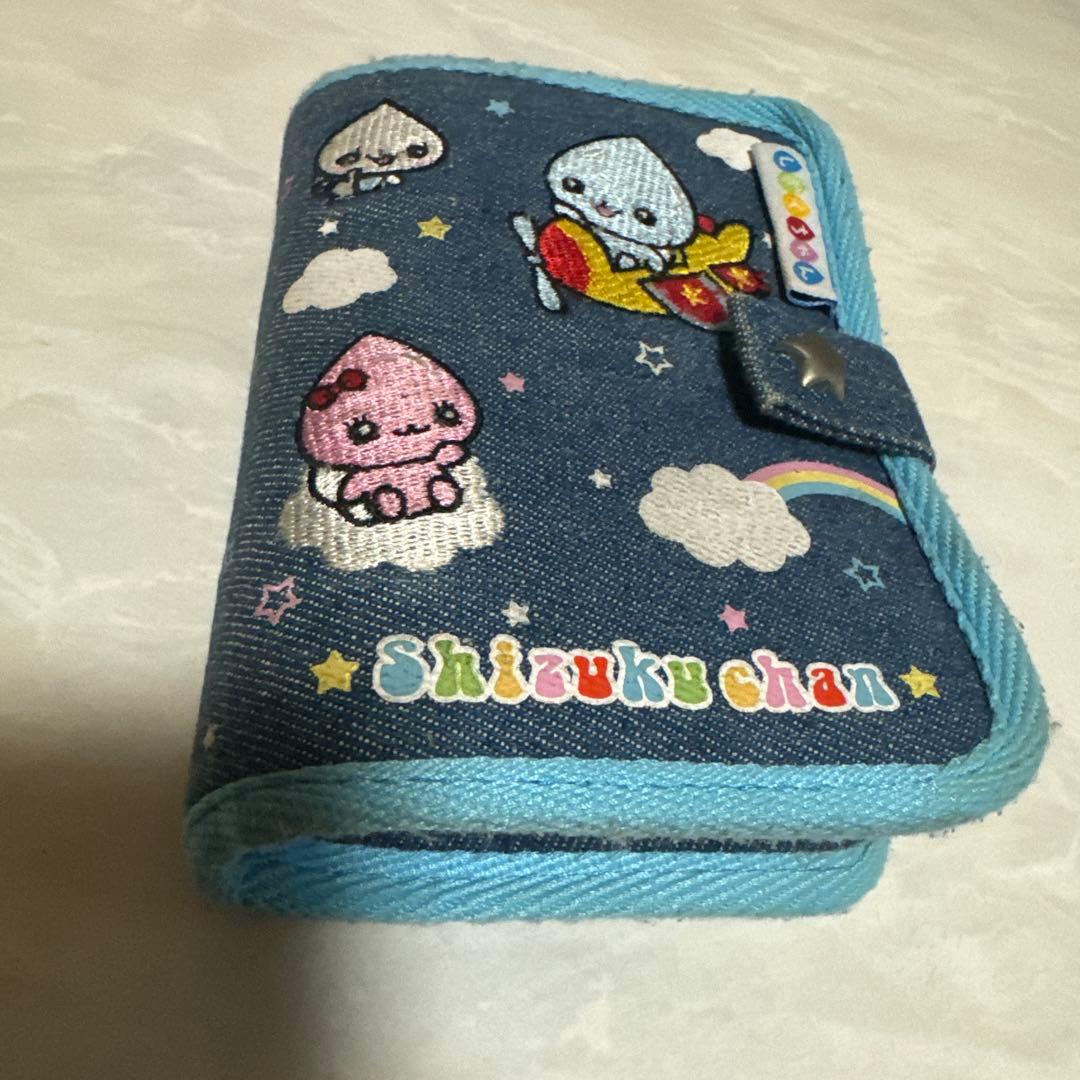 バインダー 手帳 平成レトロ デニム 6穴 しずくちゃん シール手帳 希少