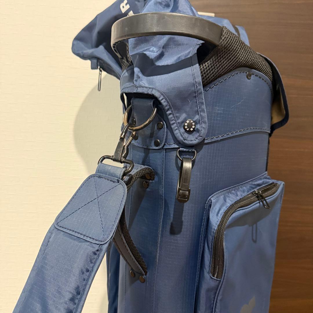 PRGR キャディバッグ ゴルフバッグ ネイビー PRGR キャディバッグ 青