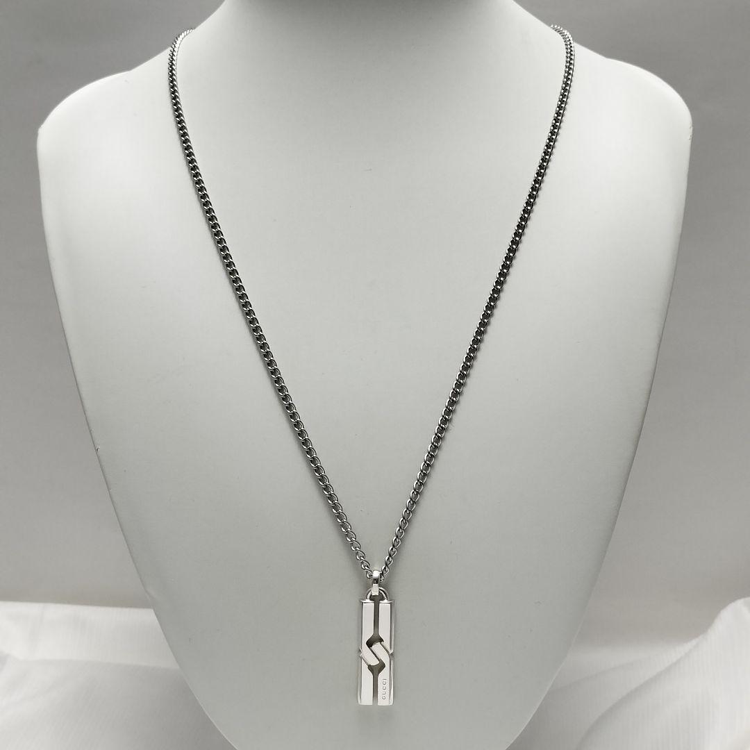 GUCCI グッチ ネックレス トップ ノット インフィニティ 925 シルバー