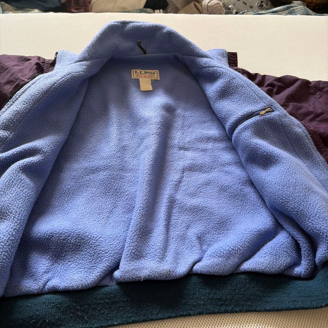 L.L.Bean Warm-up Jacket パープル