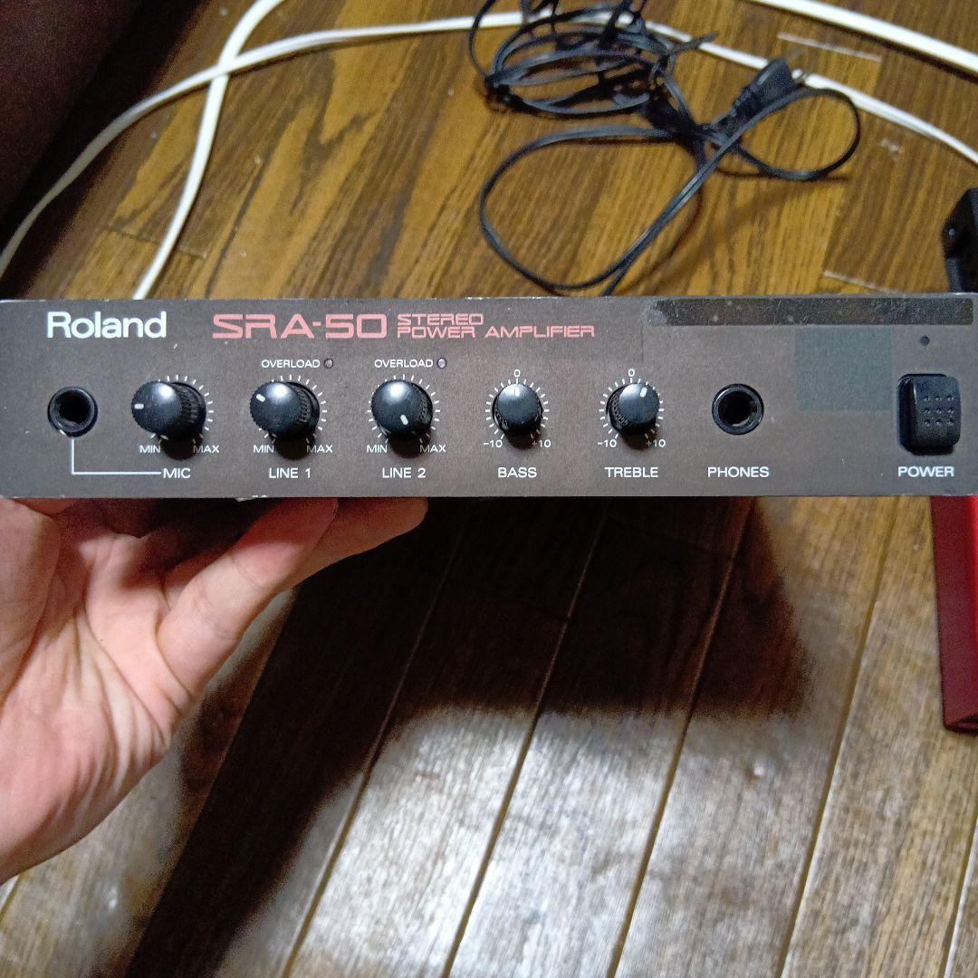 Roland SRA-50 STEREO POWER AMPLIFIER - メルカリ