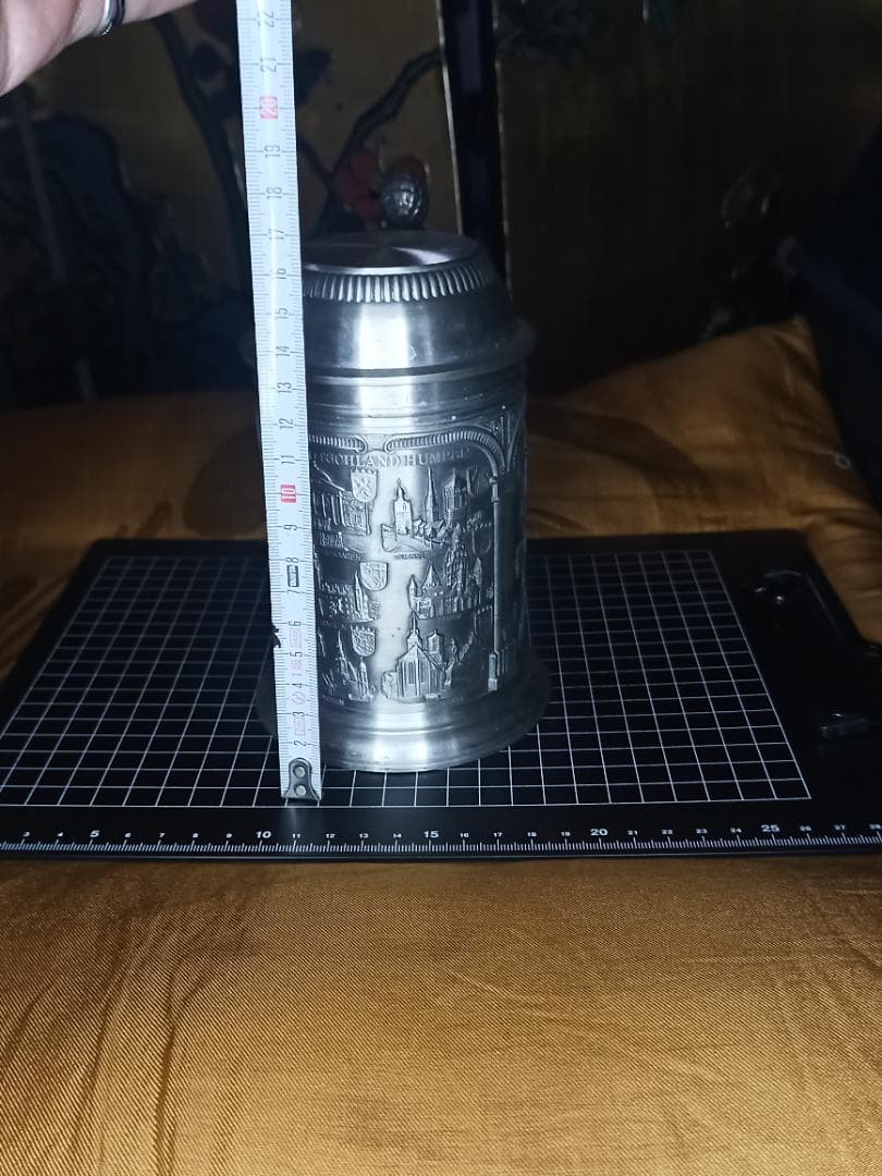 ドイツ製 ZINN BECKER ピューター ビアジョッキ