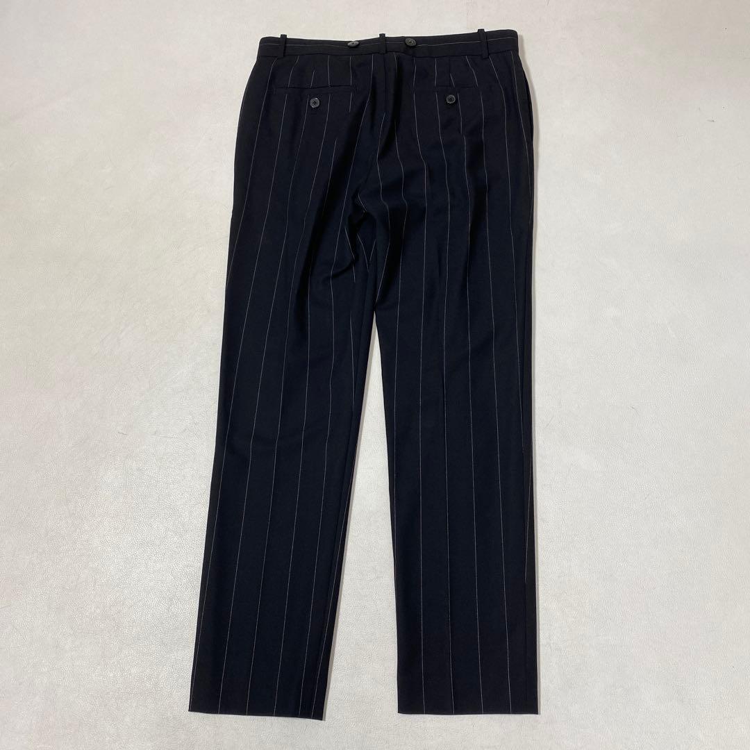 美品 ポロ ラルフローレン ストライプ ダブル スーツ セットアップ