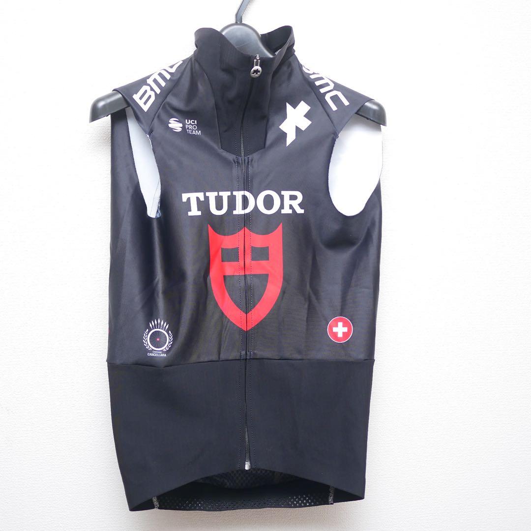 選手支給品 チューダープロサイクリング Tudor アソス ジレ SCA プロ