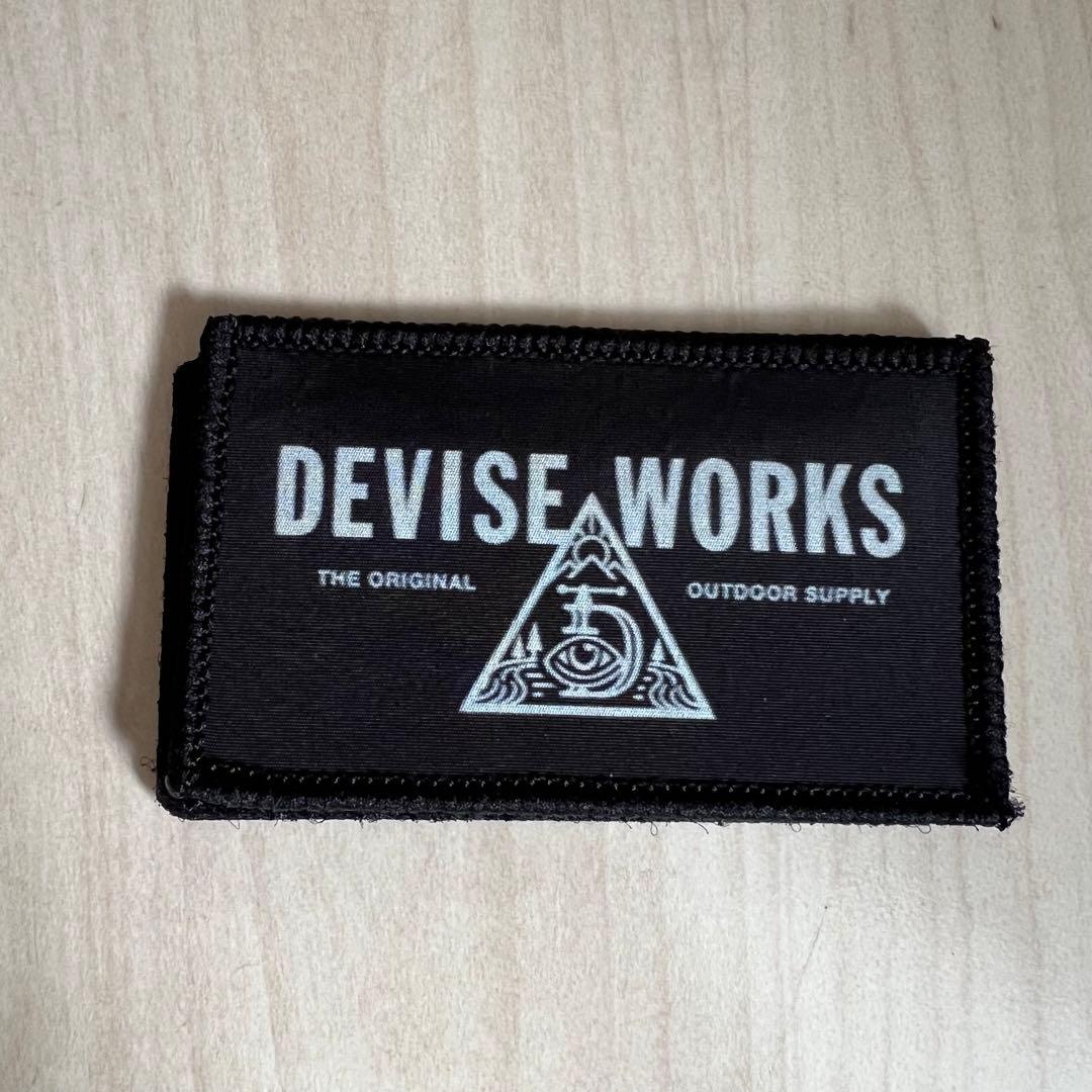 DEVISE WORKS / デバイスワークス / ベルクロ ワッペン 希少 - メルカリ