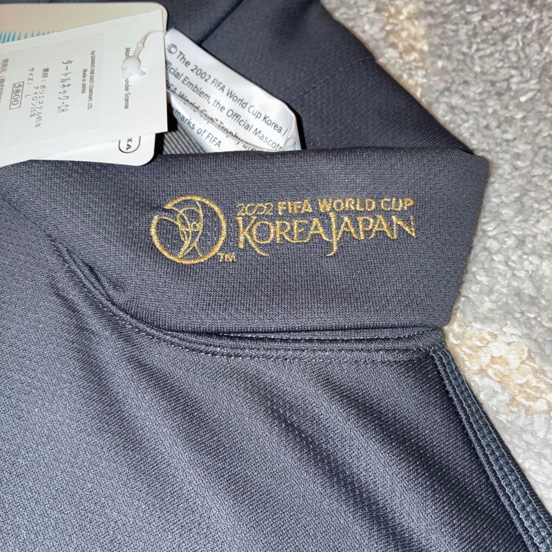 2002 FIFAワールドカップ 黒 長袖タートルネックシャツ L