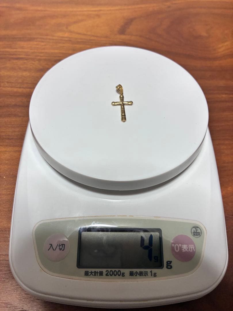 N*N様 18金 クロス型 ペンダントトップ （4g） - メルカリ