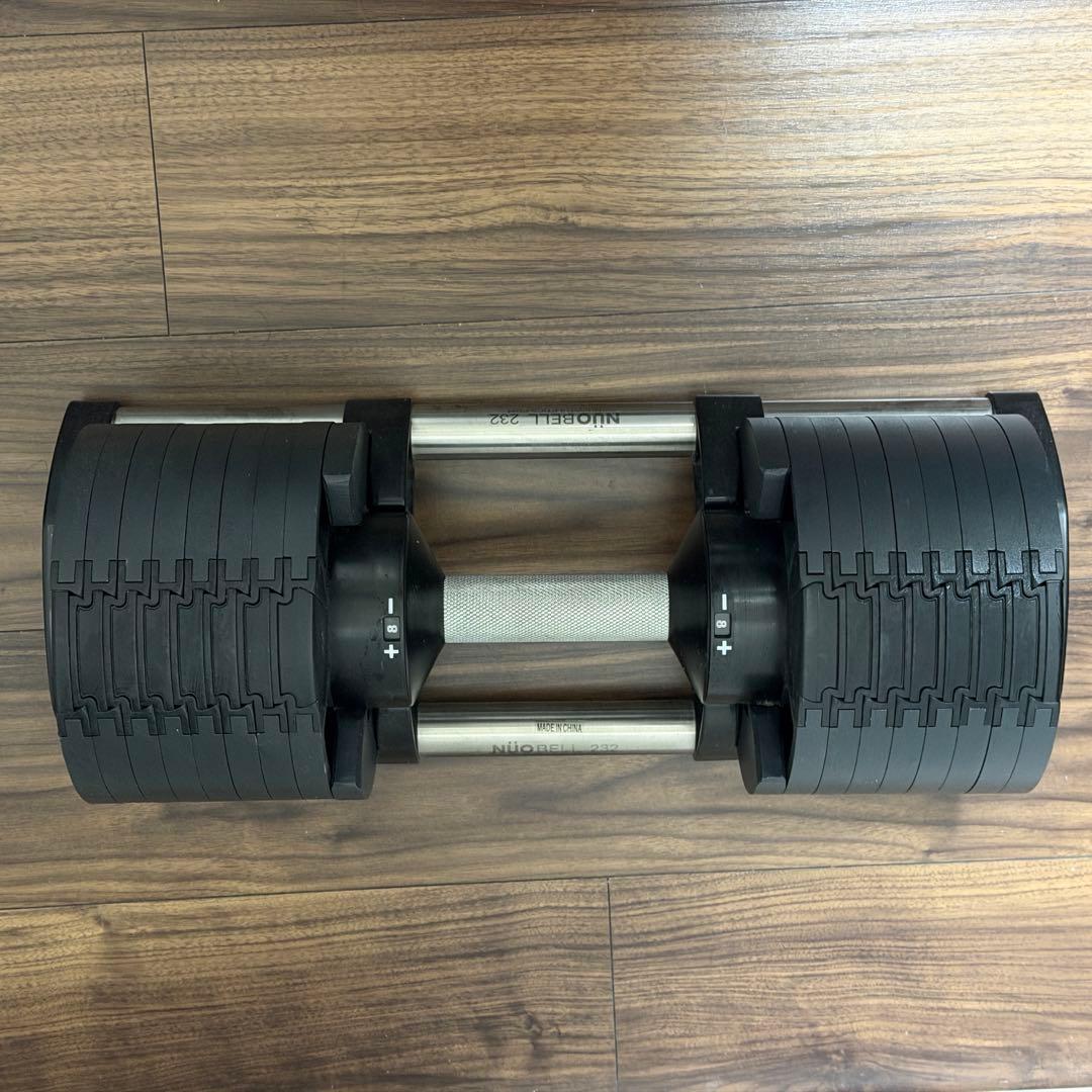 NUOBELL 232 可変式ダンベル 32kg 2キロ刻み 旧フレックスベル2 Amazon | FlexBell（フレックスベル）2kg刻みブラック 32kg 2個セット
