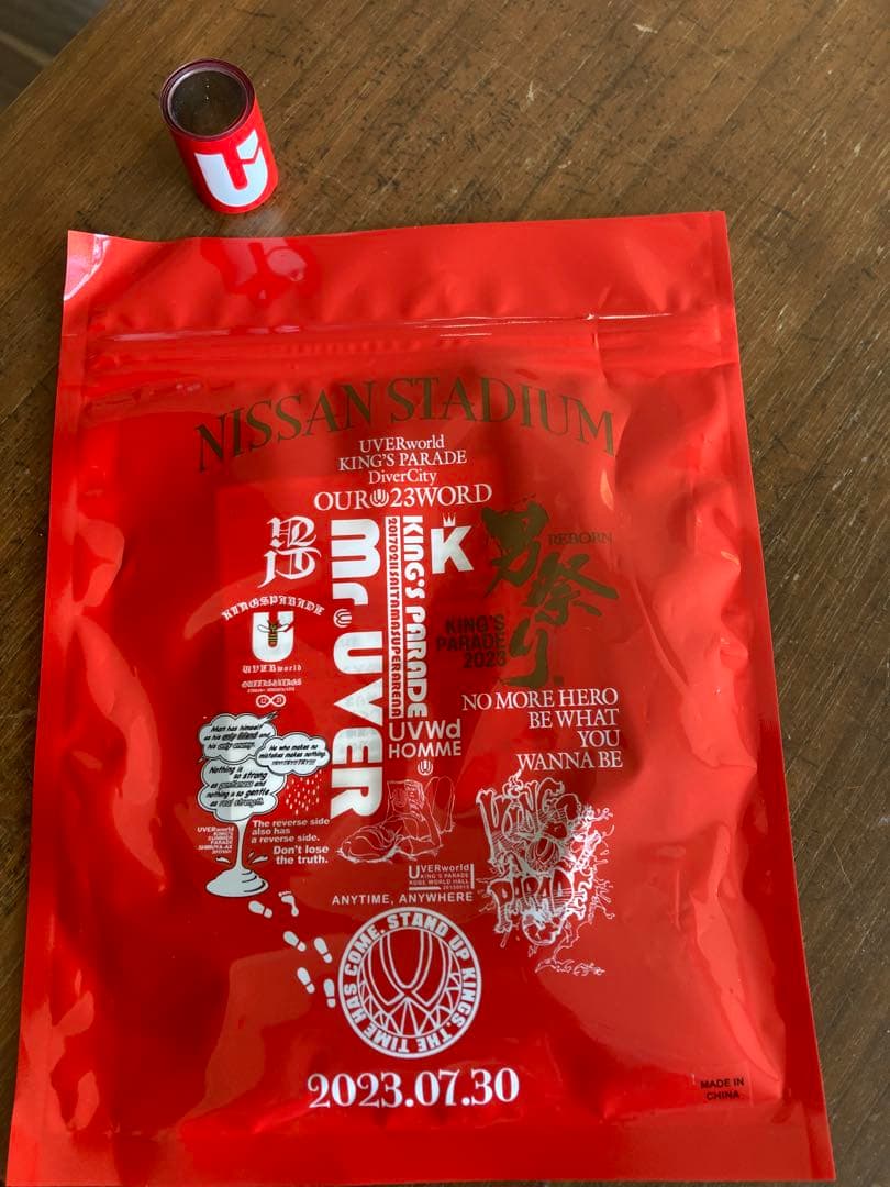 【新品】UVERworld グローブ　男祭り2023