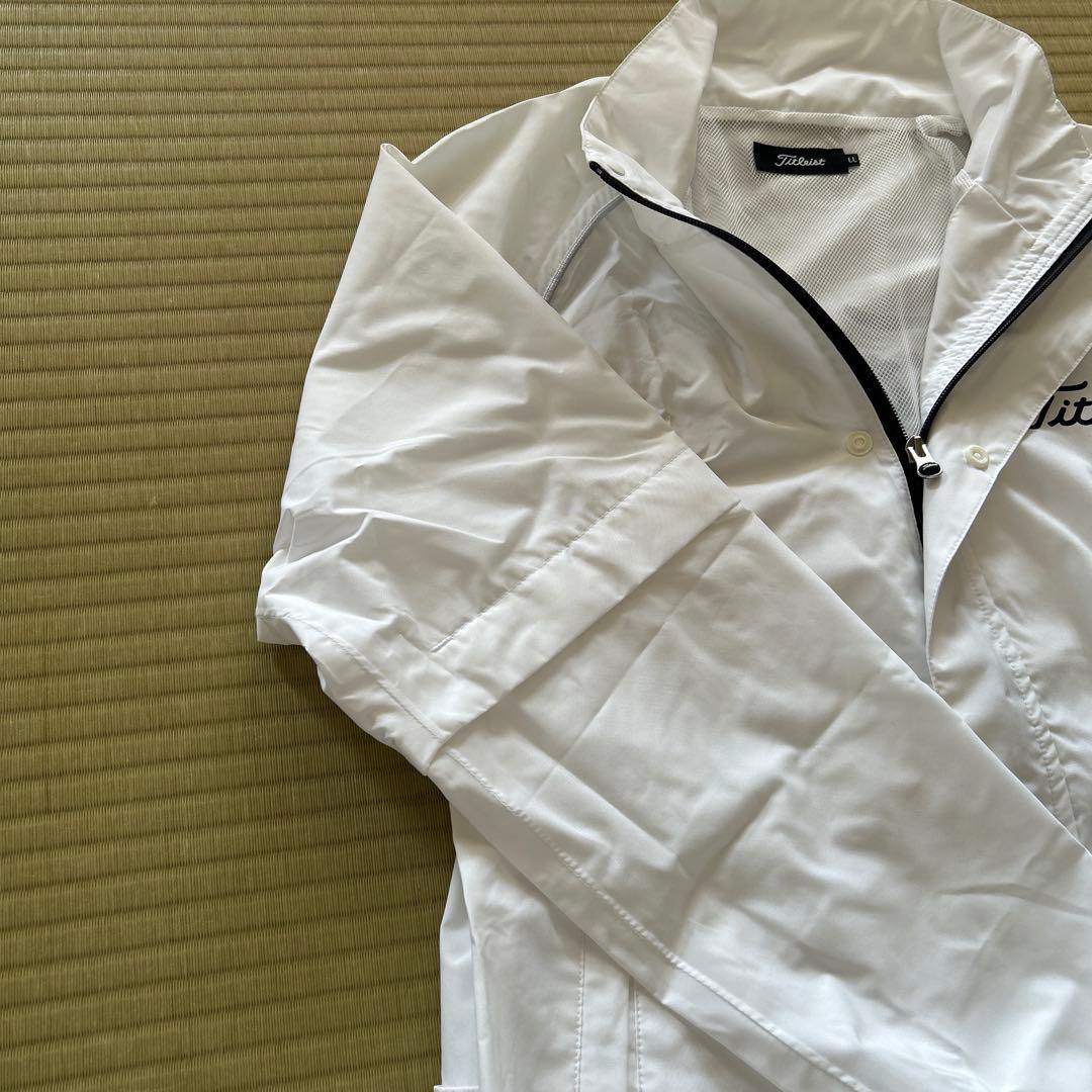 Titleist レインウェアセット ホワイト/ブラック - メルカリ