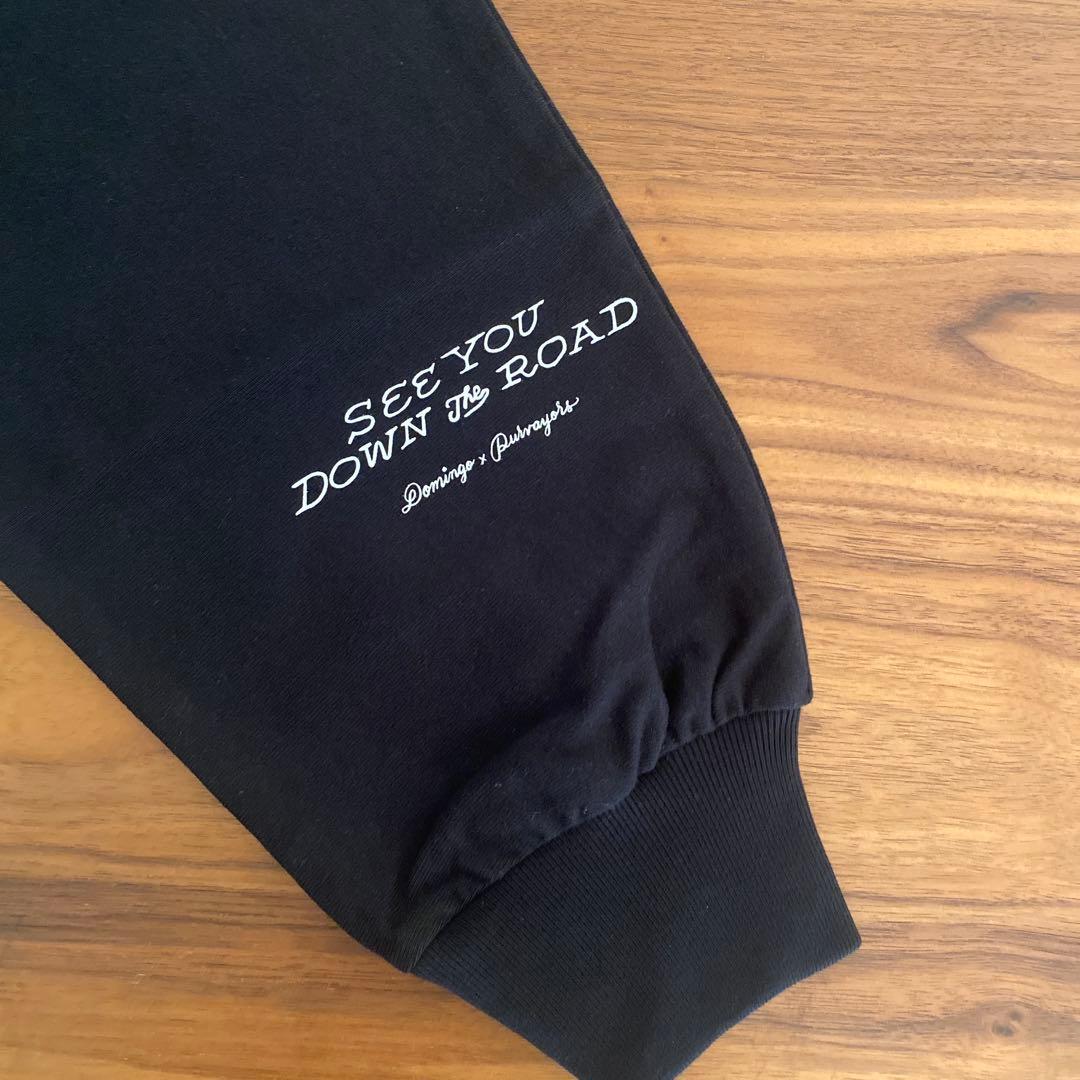 新品 DOMINGO PURVEYORS LUZeSOMBRA 厚手 ロンT 黒 - ウェア正規 品