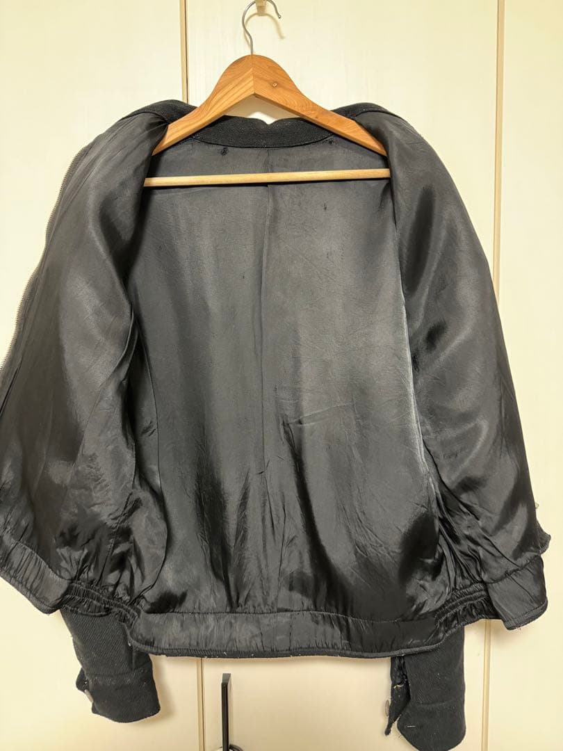 US NAVY 80sウール100% ツアージャケット スーベニアジャケット - メルカリ