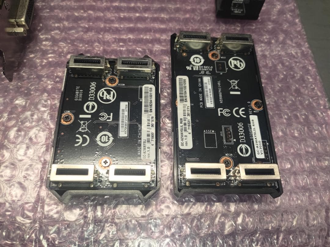 GIGABYTE GV-N1080IX-8GD SLIセット - メルカリ