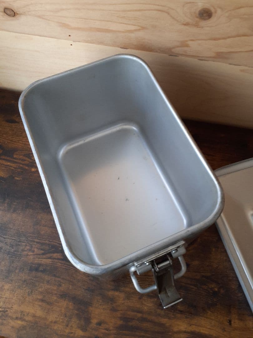 ビンテージ アルミコンテナ バッカン キャンプ アウトドア 昭和レトロ