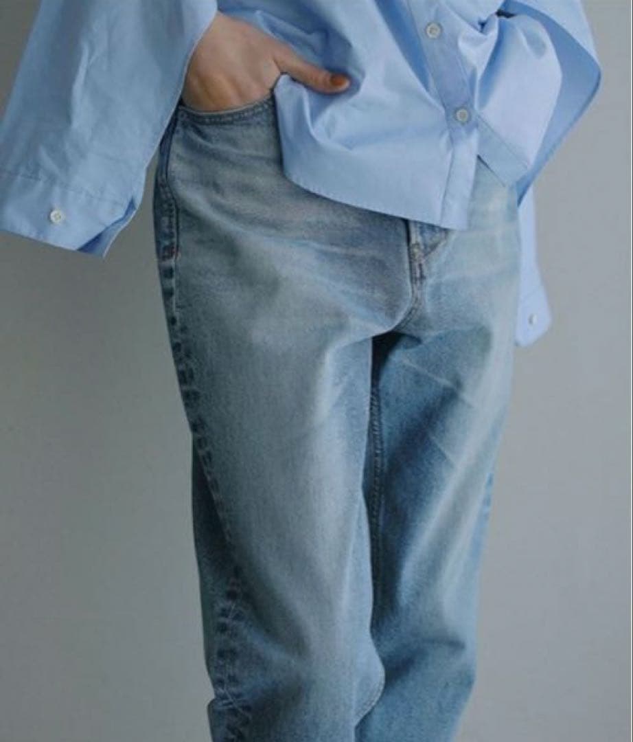 【完売品】YANUKｘETRÉ TOKYO ペグトップデニム 25 LBL ETRE TOKYO（エトレトウキョウ） ジーンズ デニム デニムパンツ YANUK