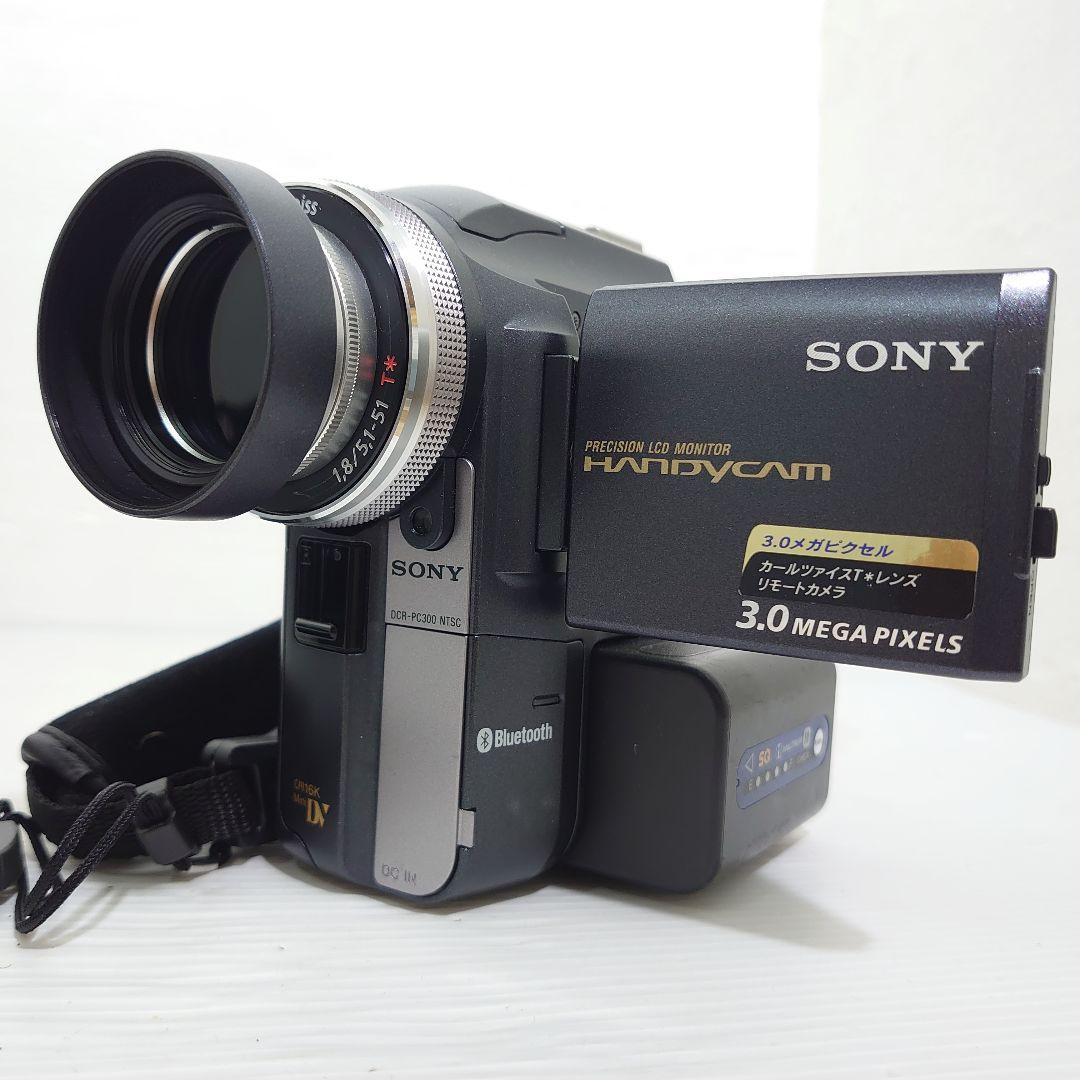 動作ok　ナイトショット　SONY　handycam DCR-PC300 Sony Handycam DCR-PC300 Black Digital MiniDV Video Camcorder