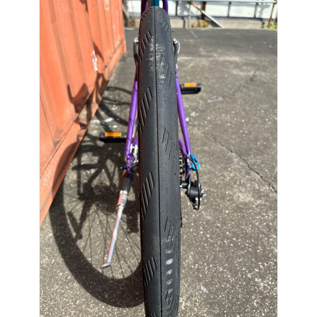整備済み クロスバイクカスタム MARIN MUIRWOODS SE パープル - メルカリ