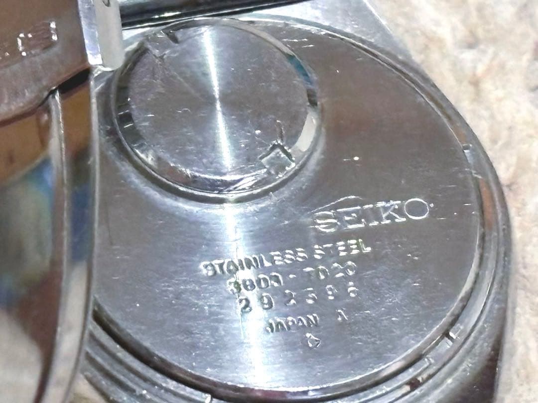 SEIKO セイコー 3803型 裏蓋付き仕様 1972年製 - メルカリ