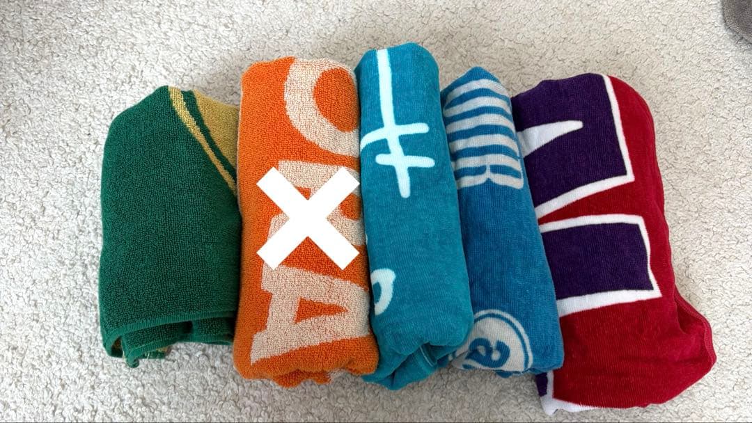 ラバーバンド　バンドタオルセット　ラババン　ヤンスキ　ねぐせ。