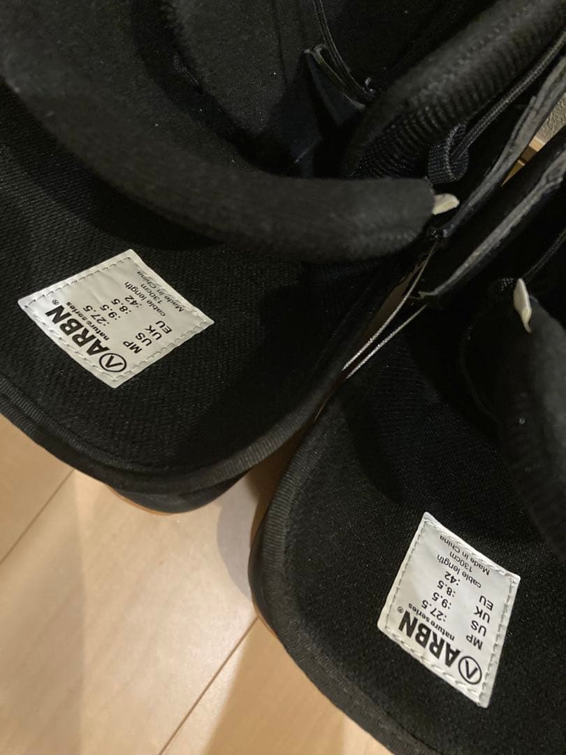 美品27.5cm ARBN エアボーン スノーボードブーツ ブラック - メルカリ