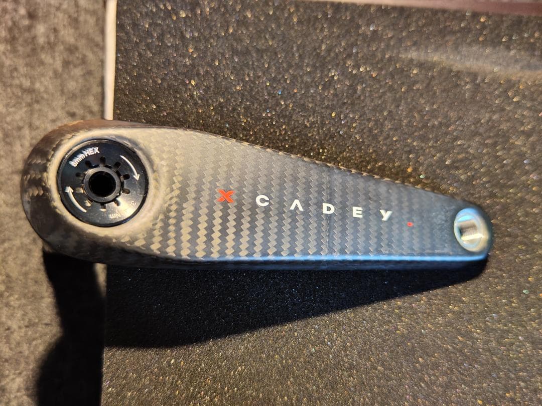 Xcadey ventus パワーメーター 172.5mm チタンスピンドル