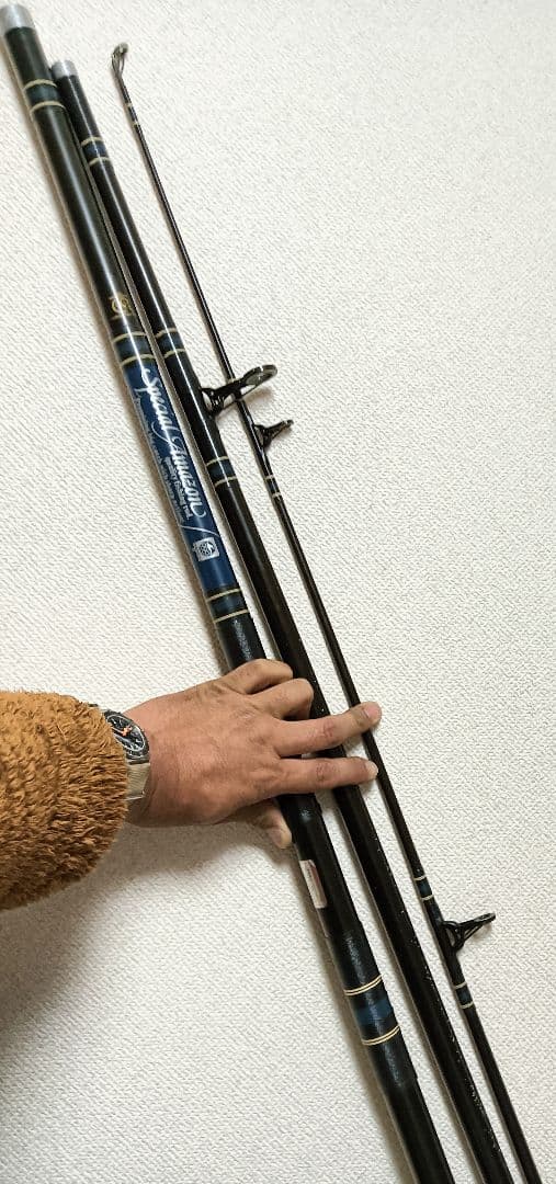 オリムピックスペシャルアマゾン3本継ぎ投げ竿！レア品 - メルカリ