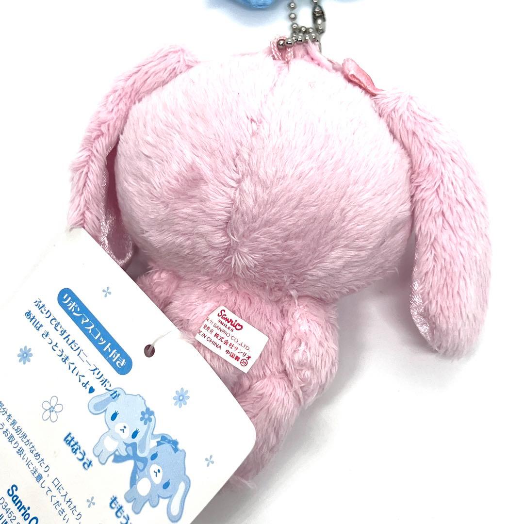 サンリオ シュガーバニーズ ももうさ リボン マスコット 平成レトロ