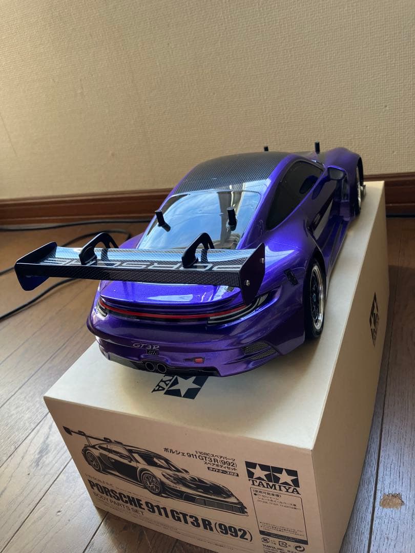 値下げしました。TAMIYA スペアボディPorsche 911 GT3 R