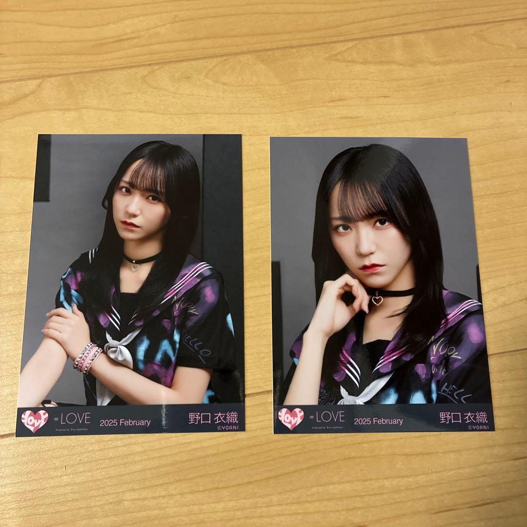 野口衣織 生写真 イコノイジョイ2024 セミコンプ - メルカリ