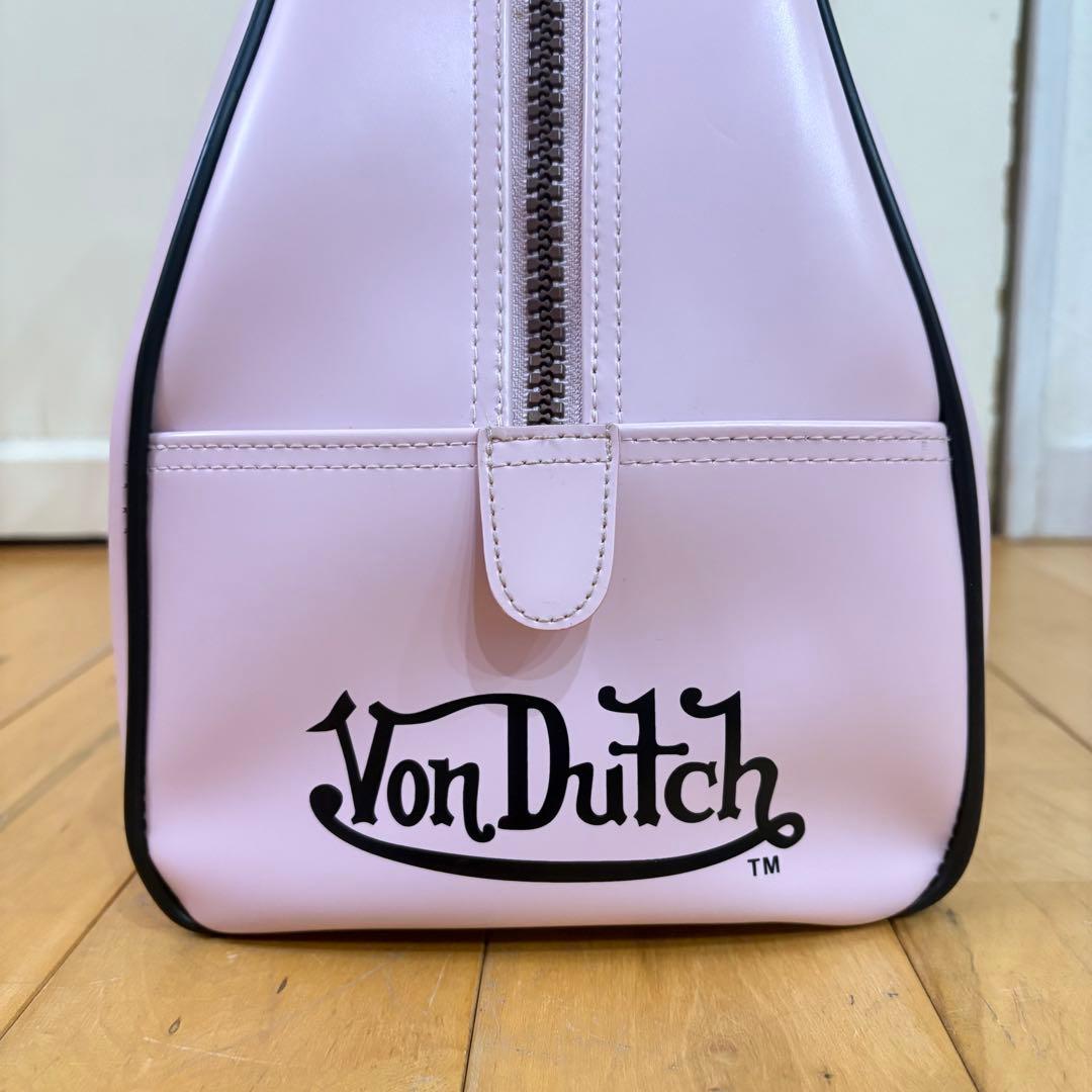☆ von dutch ☆ボンダッチ ボストンバッグ ピンク Y2K - メルカリ