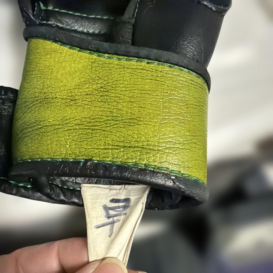 RIZIN オープンフィンガーグローブ オリーブグリーンSサイズ - メルカリ