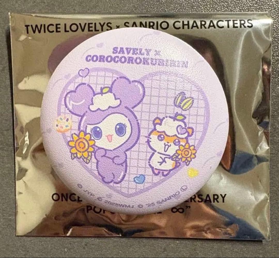 TWICE 渋谷109ポップアップ サンリオコラボ 缶バッチ サブリー(サナ