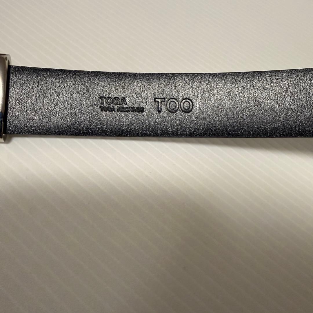 TOGA TOOメタルベルト 黒 Mサイズの通販はau PAY マーケット - 輸入
