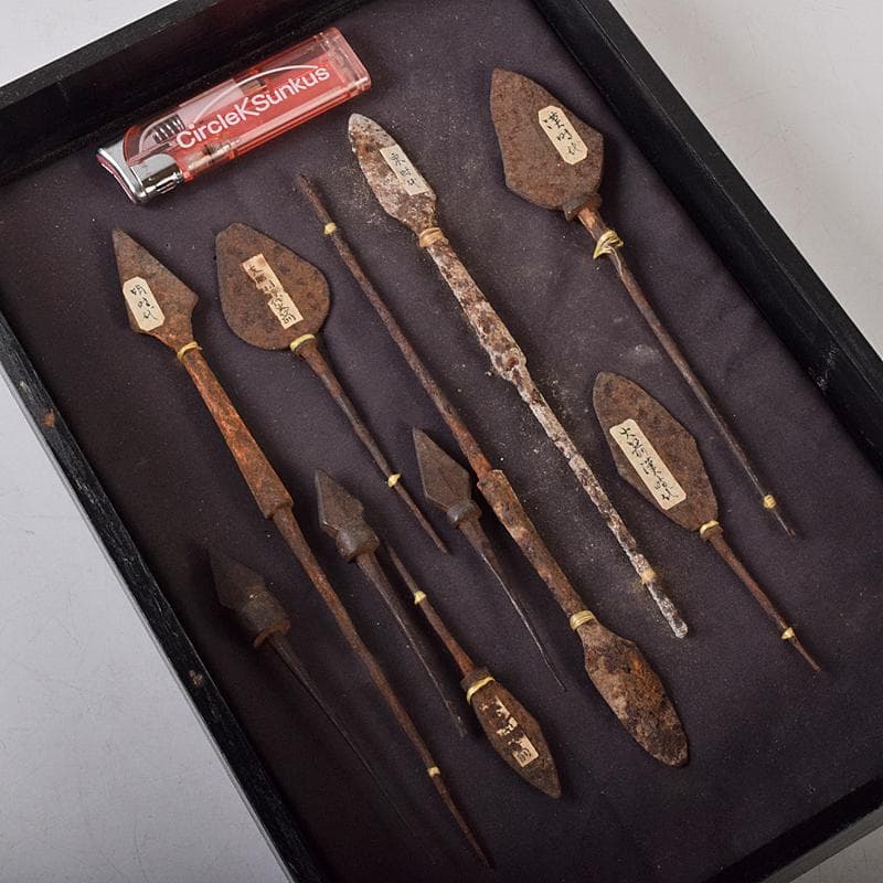 中国 古鉄 漢時代・明時代など 鏃 矢尻 10点まとめて V R8457 - メルカリ