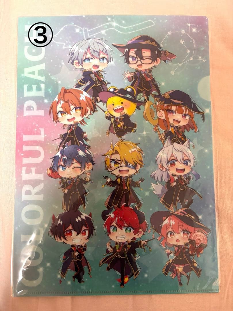 カラフルピーチ クリアファイル まとめ売り