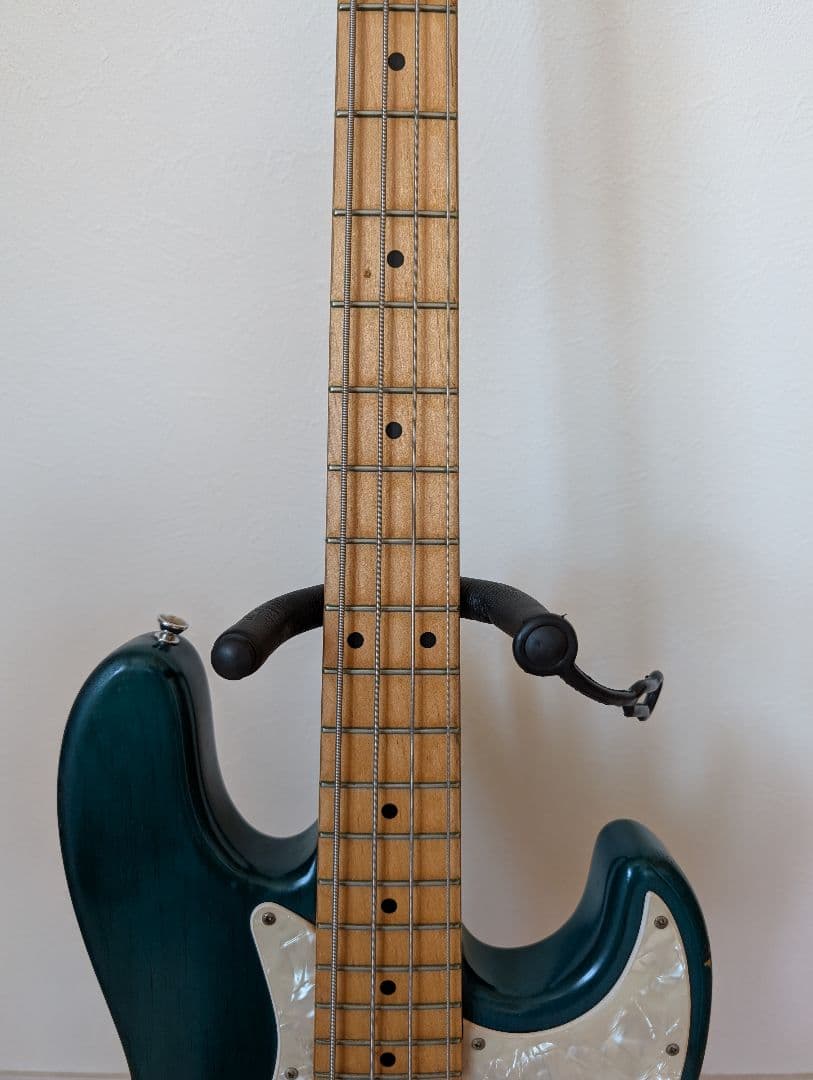 bacchus エレキベース 青緑 GLAY JIROモデル - メルカリ