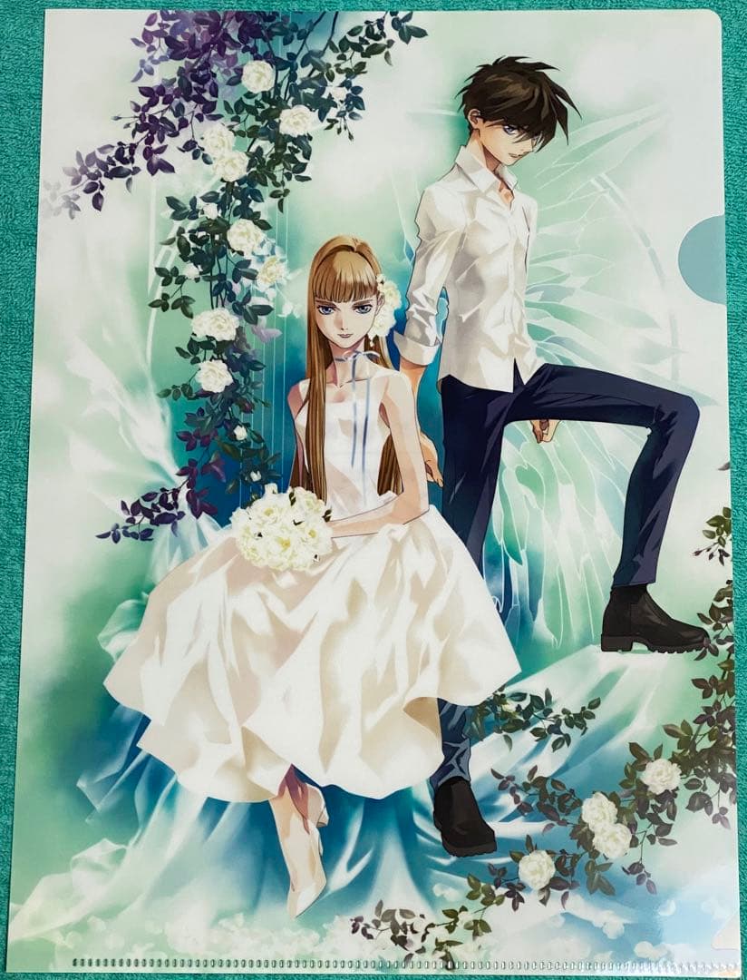 poporon 新機動戦記ガンダムW メロンブックス 特典 クリアファイル あさぎ桜画集 新機動戦記ガンダムW メロンブックス特典 クリアファイル