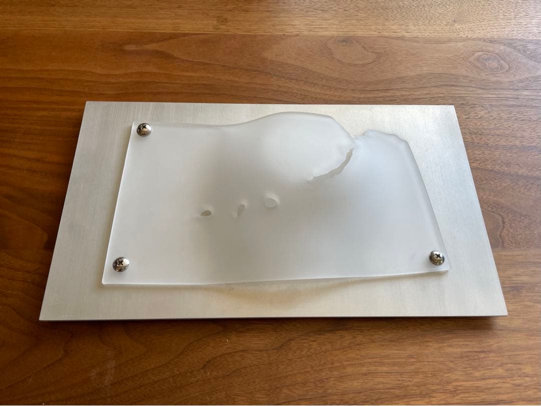 【山科昌子】現代アートガラス作家　壁掛け